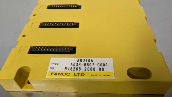 A03B-0807-C001, Fanuc, Base Unit, ABU10A