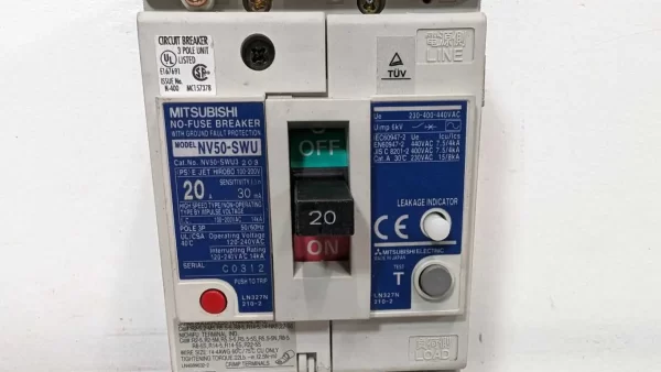 NV50-SWU, Mitsubishi, Circuit Breaker