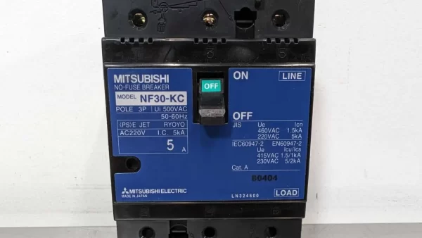 NF30-KC 5A, Mitsubishi, Circuit Breaker