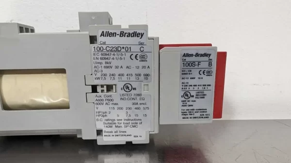 100S-C23DJ23C, Allen-Bradley, Safety Contactor