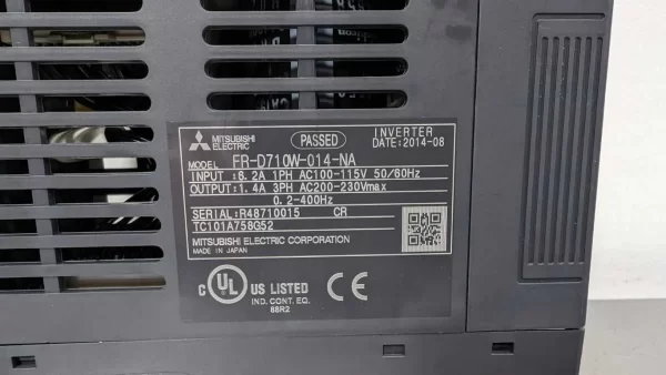 FR-D710W-014-NA, Mitsubishi, Variable Frequency Drive