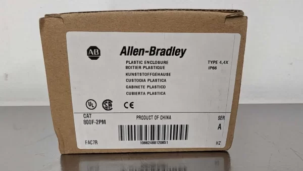 800F-2PM, Allen-Bradley, Plastic Enclosure