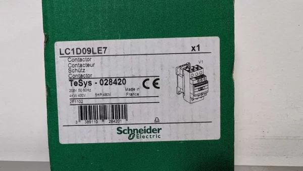 LC1D09LE7, Schneider Electric, Contactor