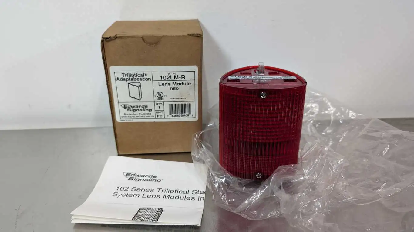 Edwards 102LM-R Lens Module Red Triliptical Adaptabeacon