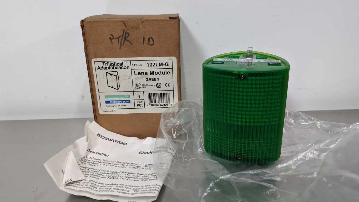 Edwards 102LM-G Lens Module Green Triliptical Adaptabeacon