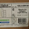 4 Pack Edwards 102LS-SINH-N5 Steady-On Halogen Light Source Base 120VAC 120VAC