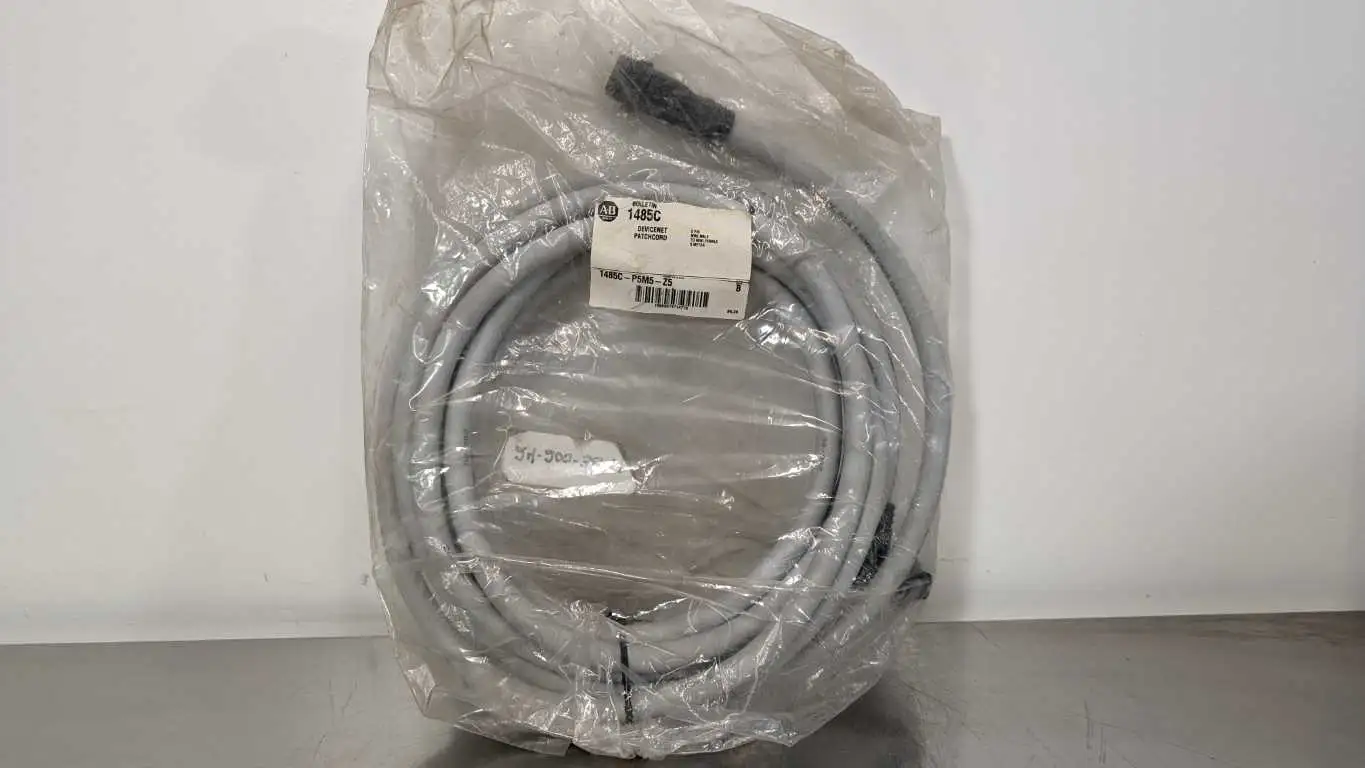 Allen-Bradley 1485C-P5M5-Z5 Patchcord Ser B 5m Mini Male to Mini Female 5 Pin