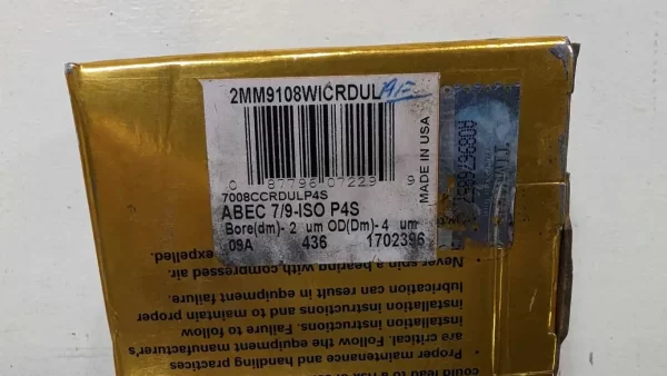 2MM9108WICRDUL, Timken, Dual Set Precision Angular Contact Ball Bearing