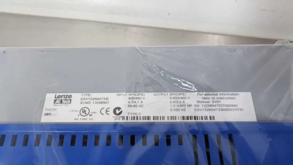 ESV152N04TXB, Lenze, Frequency Inverter, 13298947