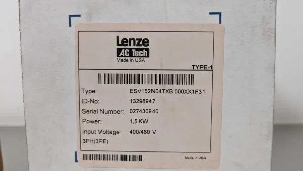 ESV152N04TXB, Lenze, Frequency Inverter, 13298947