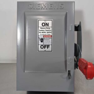 Siemens HNF361 Non-Fusible Heavy Duty Safety Switch 30A 600VAC 250VDC nnb
