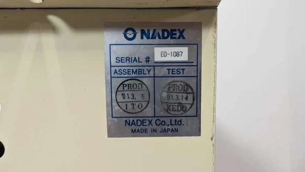 WI03-T11A, Nadex, Welding Control, IWC3