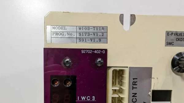 WI03-T11A, Nadex, Welding Control, IWC3