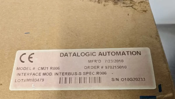 CM21 R006, Escort Memory Systems, PLC Interbus Interface Module, 17-3147