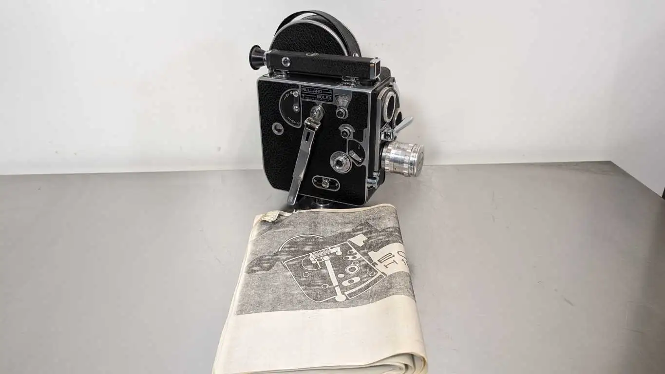 Paillard Bolex H16M Camera w/ Lytar 1:1.9 25mm Lens H 16 M 16mm