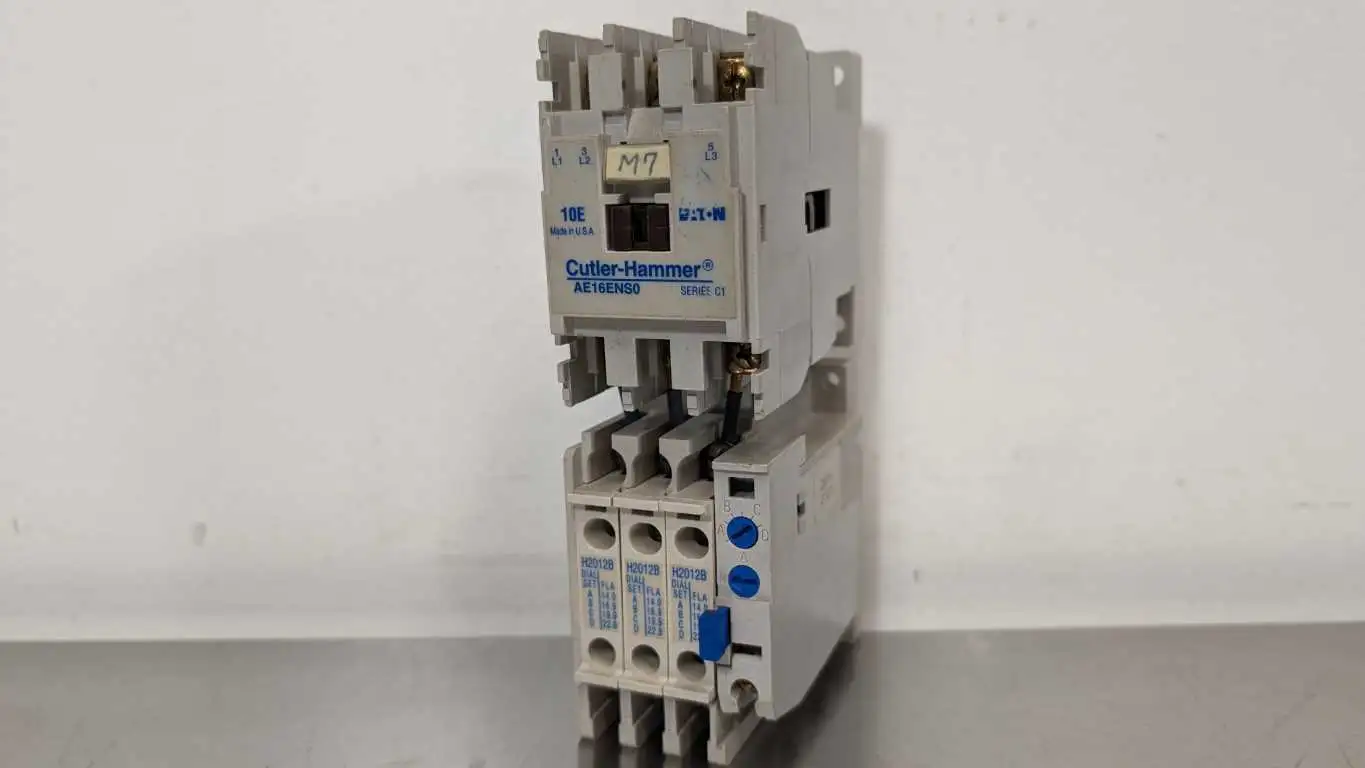 Cutler-Hammer AE16ENS0 Contactor and Overload Relay C306DN3 110/120V Coil