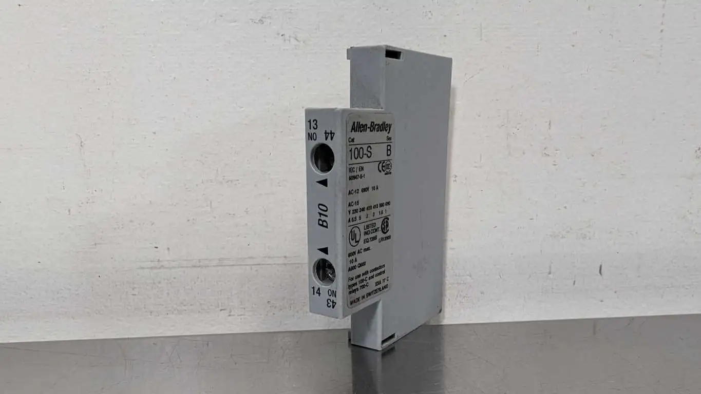 Allen-Bradley 100-S Auxiliary Contact Ser B 600V 10A 690VAC 10A