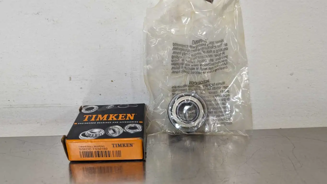 Timken S5KDD FS50160 Deep Groove Ball Bearing 0.5″ ID 1.125″ OD 0.3125″ Wide Fafnir