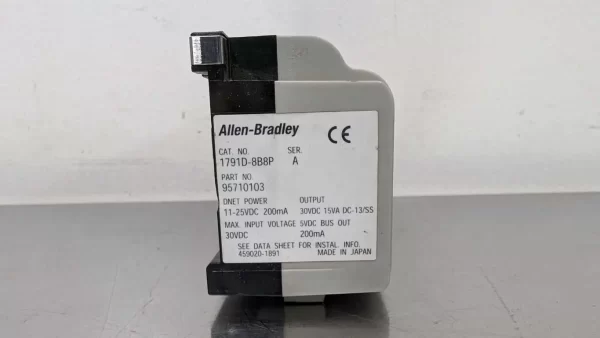 1791D-8B8P, Allen-Bradley, PLC Input/Output Module, 95710103