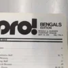 Pro! Volume 7 Number 5 September 22, 1974 San Diego Chargers vs Cincinnati Bengals Program