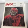 Pro! Volume 8 Number 7 November 17, 1975 Buffalo Bills vs Cincinnati Bengals Program
