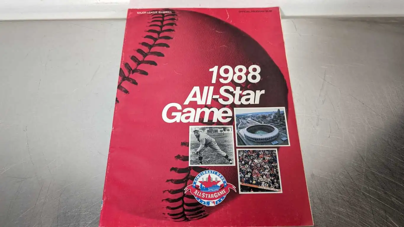 MLB 1988 All-Star Game Cincinnati Official Program