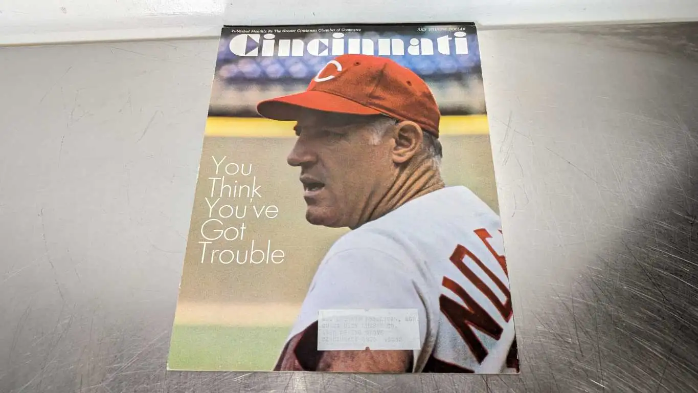 Cincinnati July 1971 Reds – You Think You’ve Got Trouble Covers and some pages