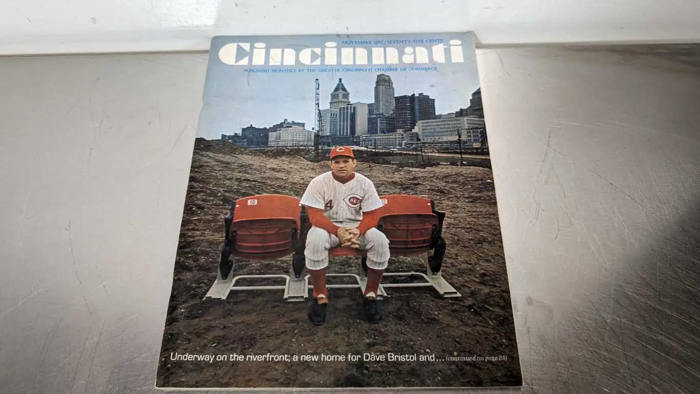 Cincinnati Volume 1 Number 2 Underway on the riverfront; a new home for Reds November 1967