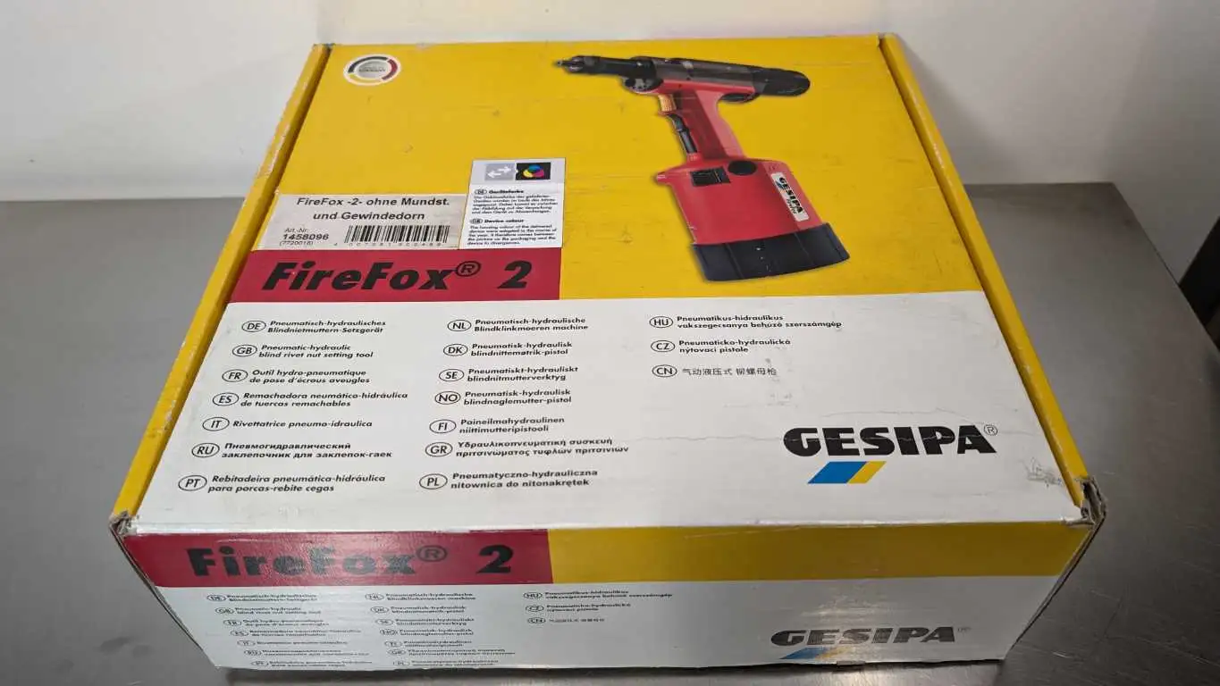 Gesipa FireFox 2 Blind Pneumatic Rivet Gun 1458096 M4-M8