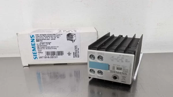 3RT1916-2EC21, Siemens, Solid State Time Delayed Auxiliary Switch Block