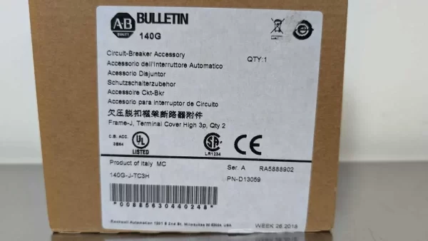 140G-J-TC3H, Allen-Bradley, Circuit Breaker Accessory