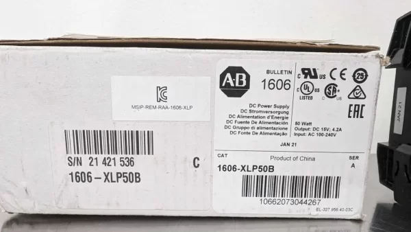 1606-XLP50B, Allen-Bradley, DC Power Supply