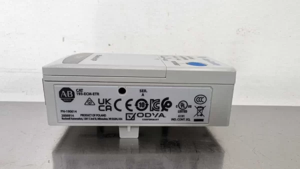 193-ECM-ETR, Allen-Bradley, Ethernet/IP Communication Module, PN-190614 E300