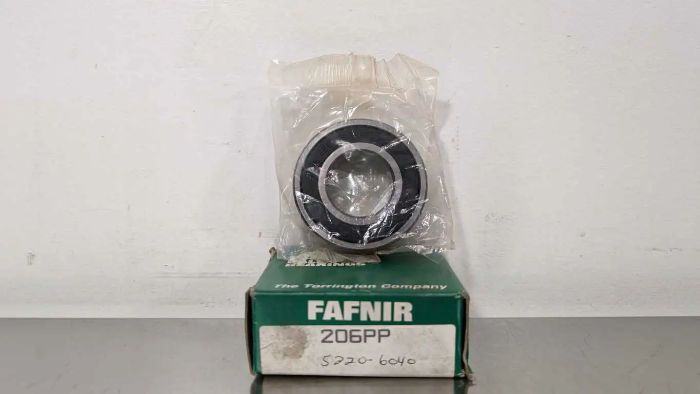 Fafnir 206PP Deep Groove Ball Bearing 30mm ID 62mm OD 16mm Wide