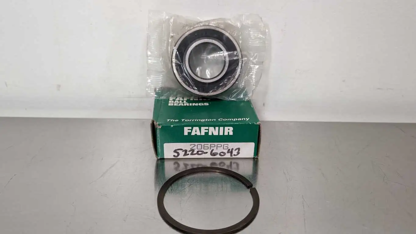 Fafnir 206PPG Deep Groove Ball Bearing 30mm ID 62mm OD 16mm Wide