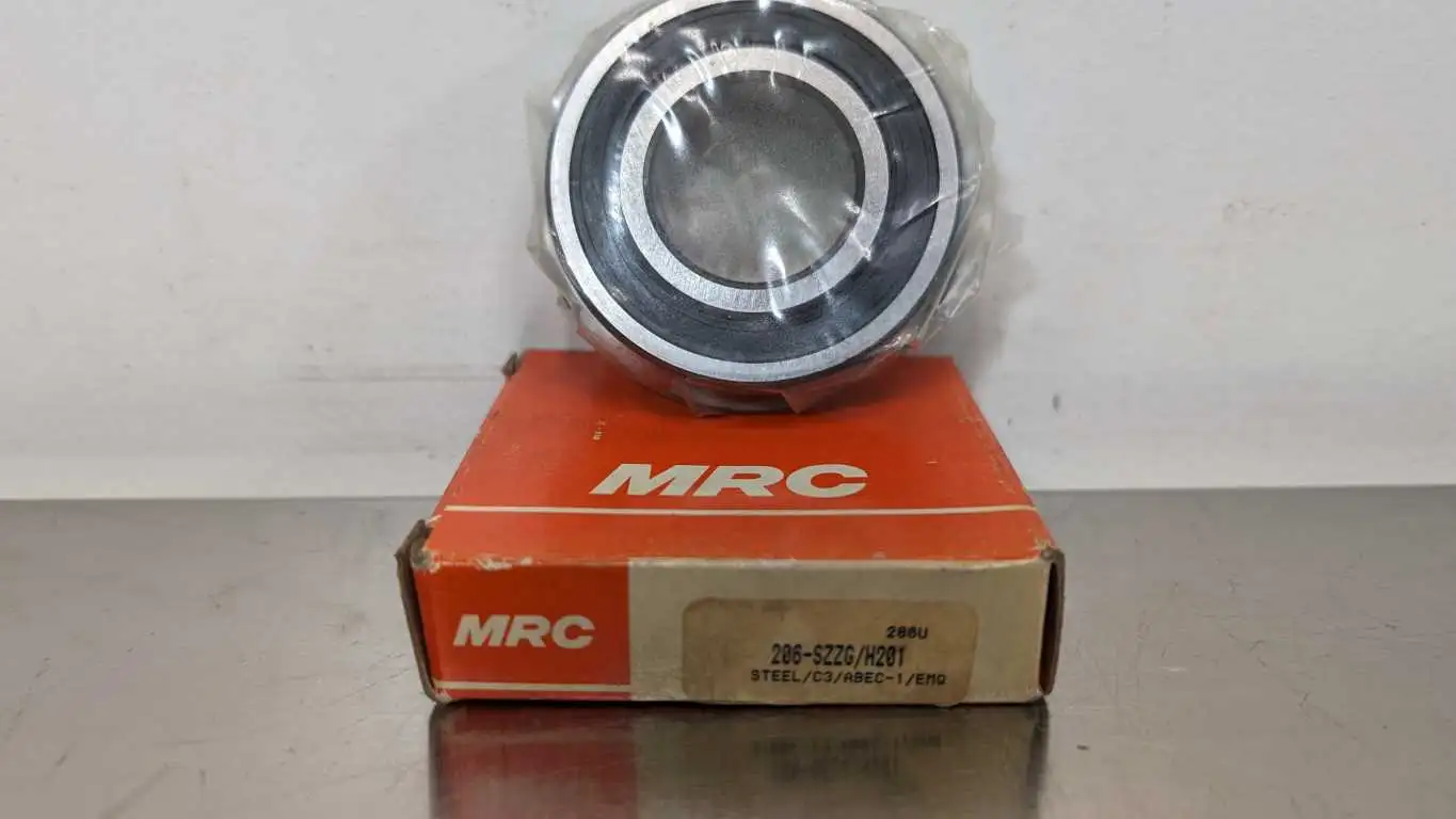 MRC 206-SZZG/H201 Deep Groove Ball Bearing 30mm ID 62mm OD 16mm Wide