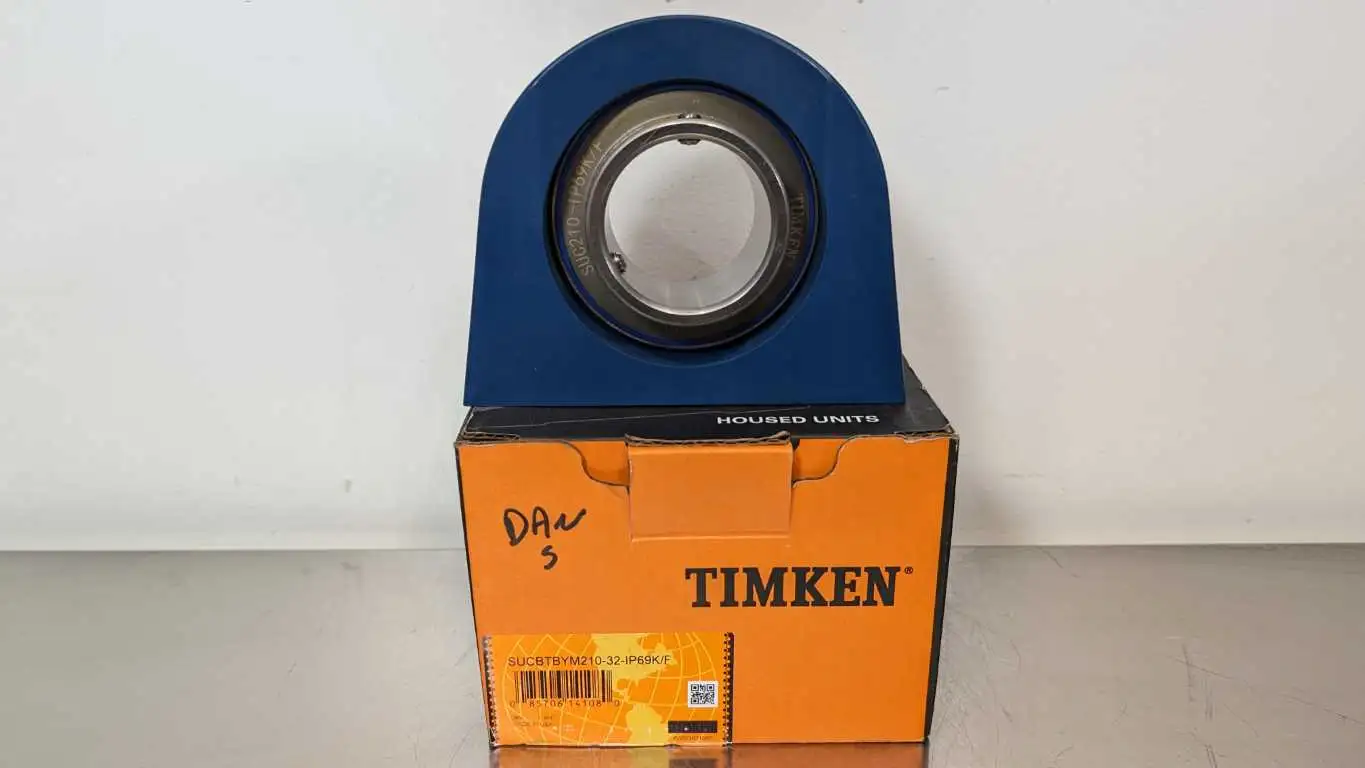 Timken SUCBTBYM210-32-IP69K/F Corrosion Resistant Tapped Base Mounted Bearing 2″ ID