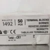 50 Pack Allen-Bradley 1492-CA1 Terminal Blocks Ser C Factory Sealed