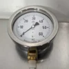 McDaniel Controls 4" Brass 1/2" NPT Gauge 0-60 "WC with 3-1/2" Diameter Dial Face