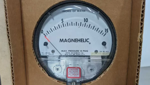 2015, Dwyer, Magnehelic Pressure Gauge