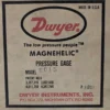 Dwyer 2015 Magnehelic Pressure Gauge 0-15 "WC 4" 1/8" NPT