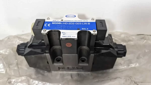 HD-2D2-G03-LW-B, Power Valve, Hydraulic Solenoid Valve