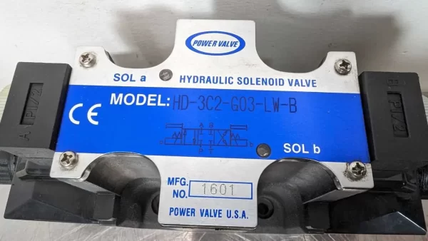 HD-3C2-G03-LW-B, Power Valve, Hydraulic Solenoid Valve