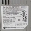 Allen-Bradley 22A-D2P3N104 AC Drive Ser A 1HP 0-240Hz PowerFlex 4