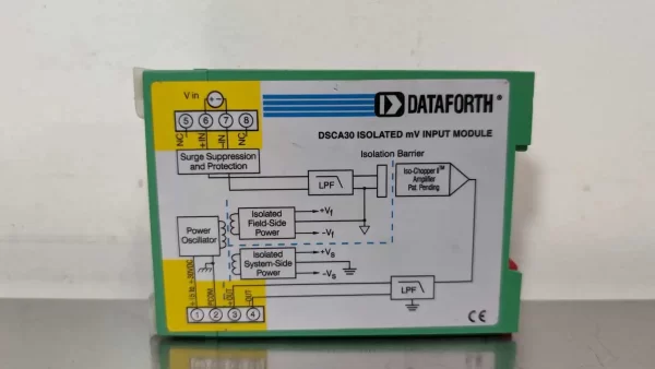 DSCA30-02, Dataforth, Isolated mV Analog Signal Conditioning Input Module