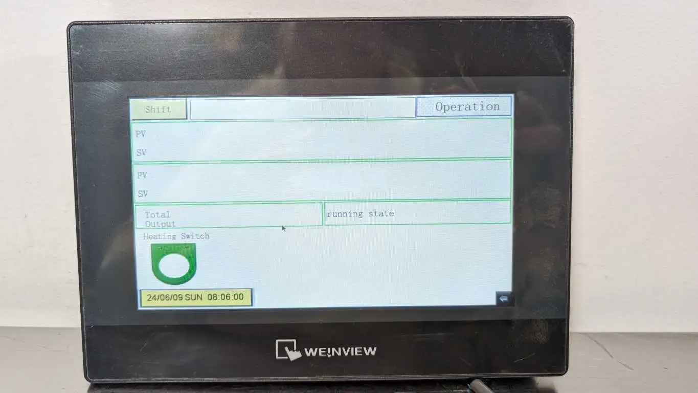 Weinview TK8071iP HMI Touch Screen Display 7″ TFT LCD Screen 10.5-28VDC