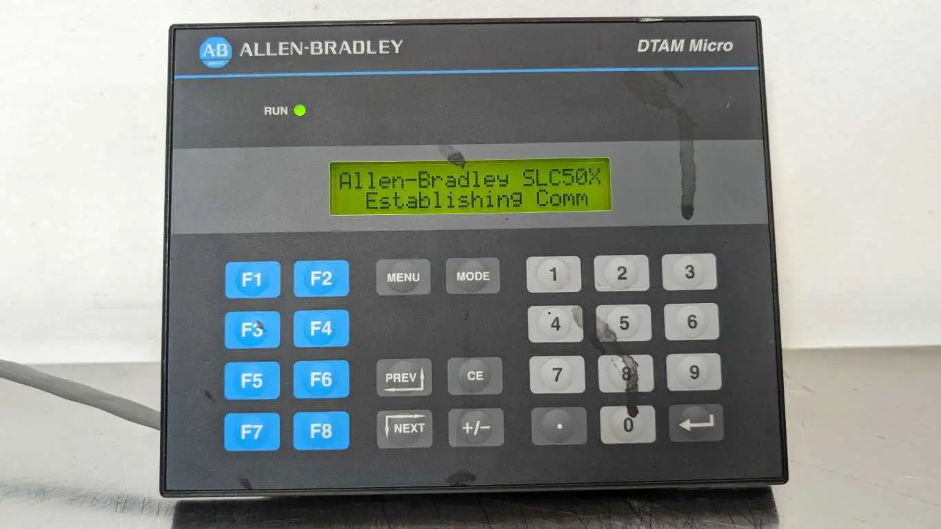 Allen-Bradley 2707-M232P3 Operator Interface DTAM Micro Ser C Rev B02 24VDC