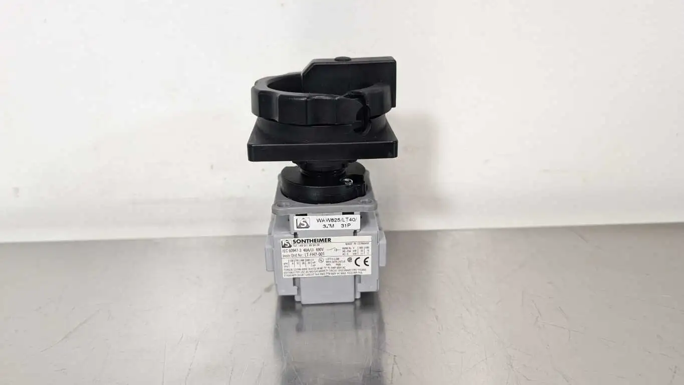 Sontheimer WAW825/LT40/3ZM Rotary Switch 3 Pole