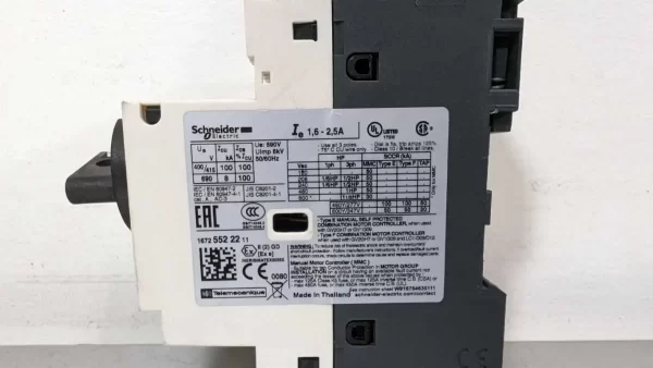 GV2-P07, Schneider Electric, Motor Circuit Breaker