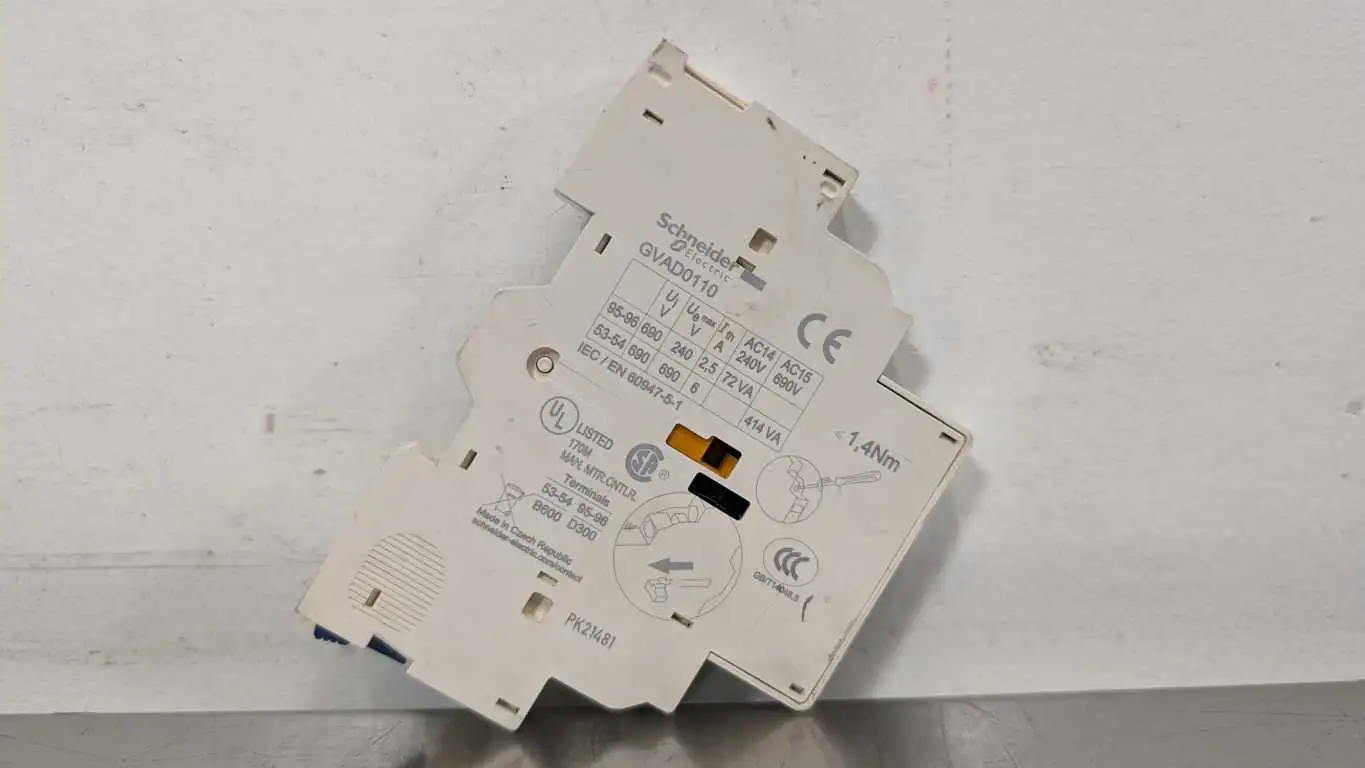 Schneider Electric GVAD0110 Auxiliary Contact